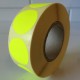 Prijssticker Ø17mm fluor geel 1000/rol
